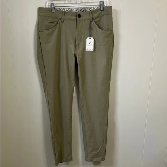 NEW Anderson ORD AO Westerling Technical Performance Pant Khaki Heather 32 x 30